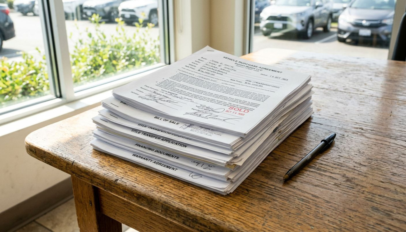 Pièces - Quels documents conserver après la vente d'une voiture ?